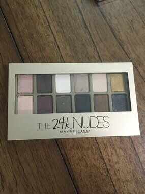 NEW Maybelline the 24K Nudes Eyeshadow Palette Make-up